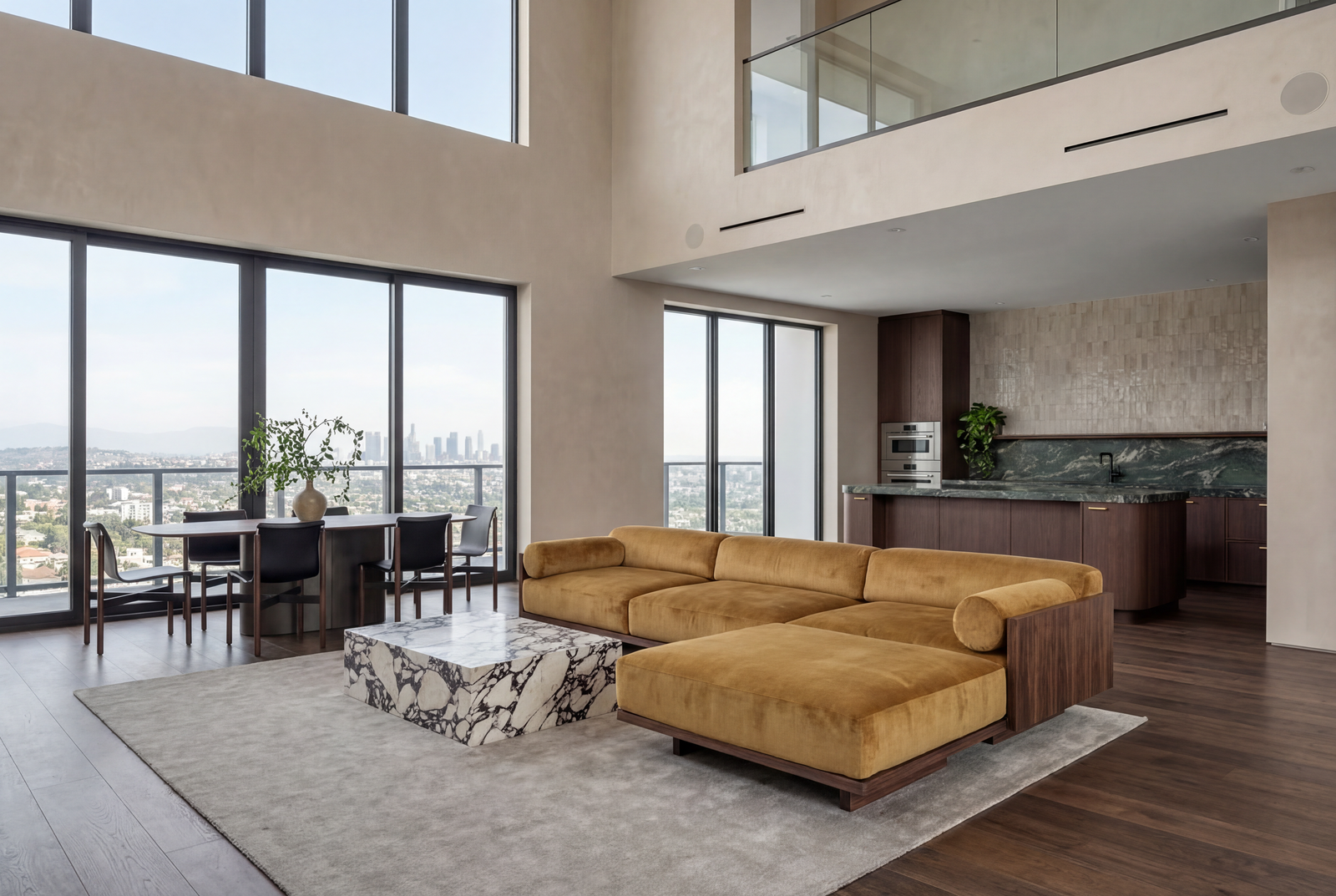 Limewash living room